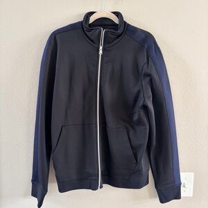 Medium Banana Republic Black Zip-Up Jacket